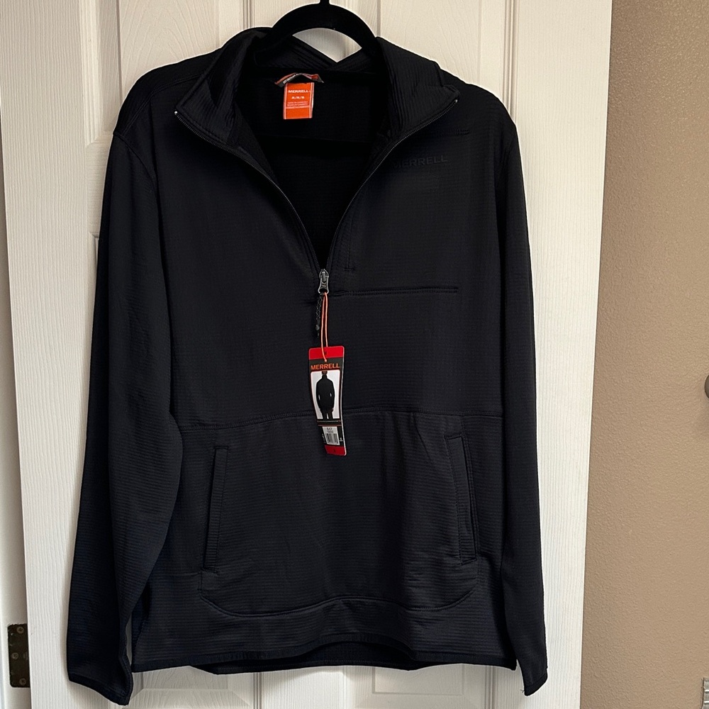 Merrell Black Quarter-Zip Sweatshirt